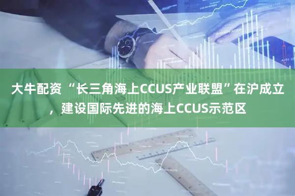 大牛配资 “长三角海上CCUS产业联盟”在沪成立,建设国际先进的海上CCUS示范区
